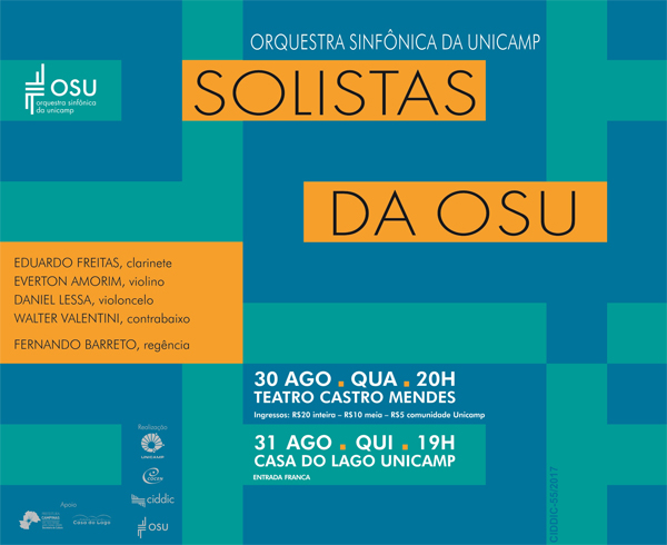 Cartaz Solistas da OSU