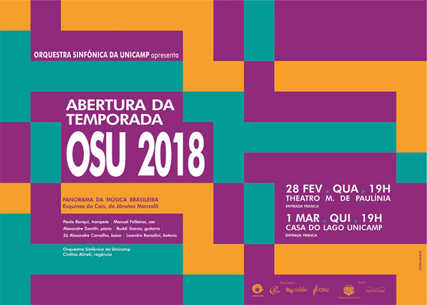 Orquestra Sinfônica da Unicamp abre temporada 2018