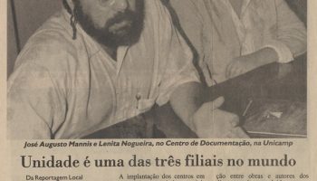 Hemeroteca do CDMC na Biblioteca Digital da Unicamp