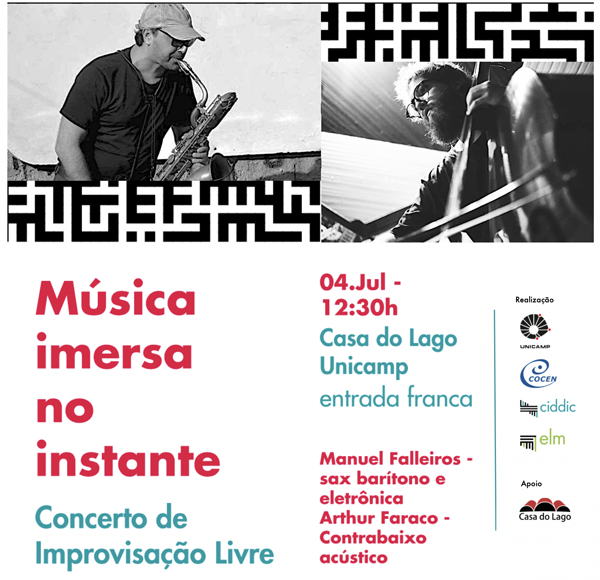 Música imersa no Instante – Concerto de Improvisação Livre