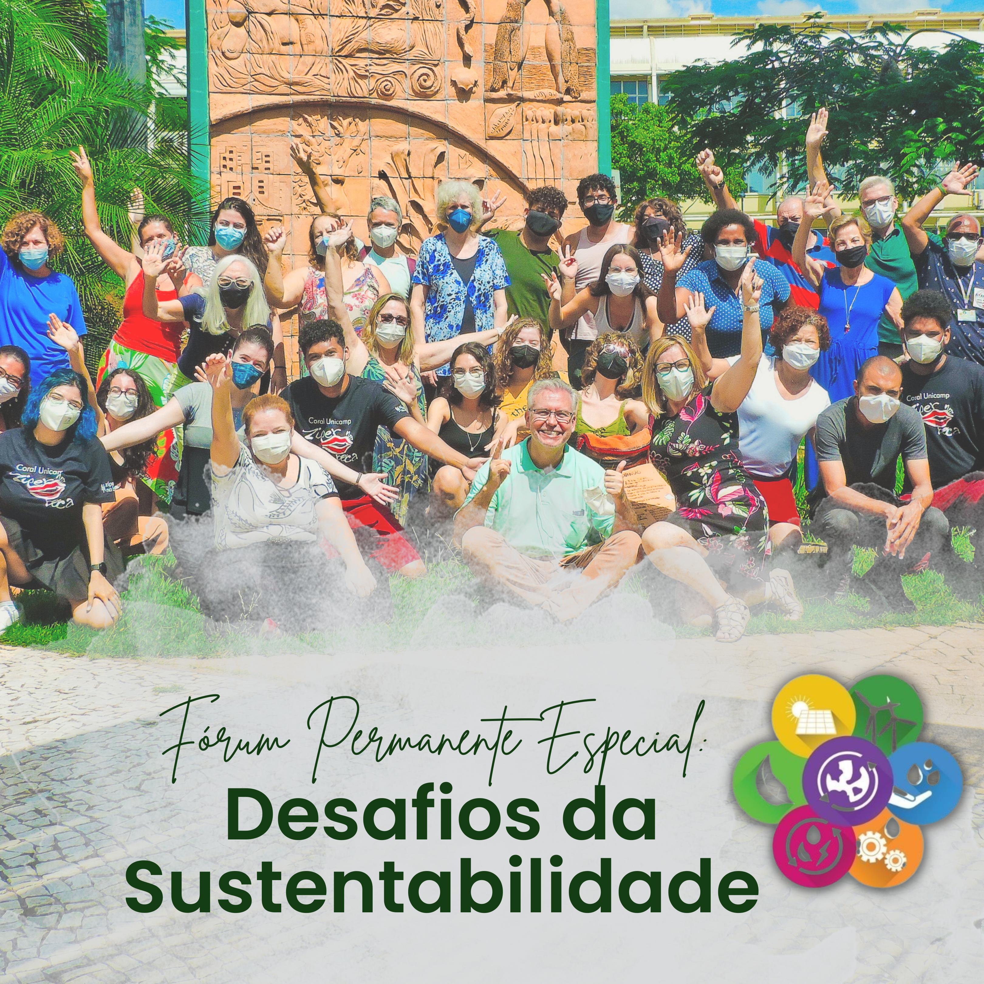 Coral Unicamp Zíper na Boca se apresenta no Fórum Permanente Especial: Desafios da Sustentabilidade
