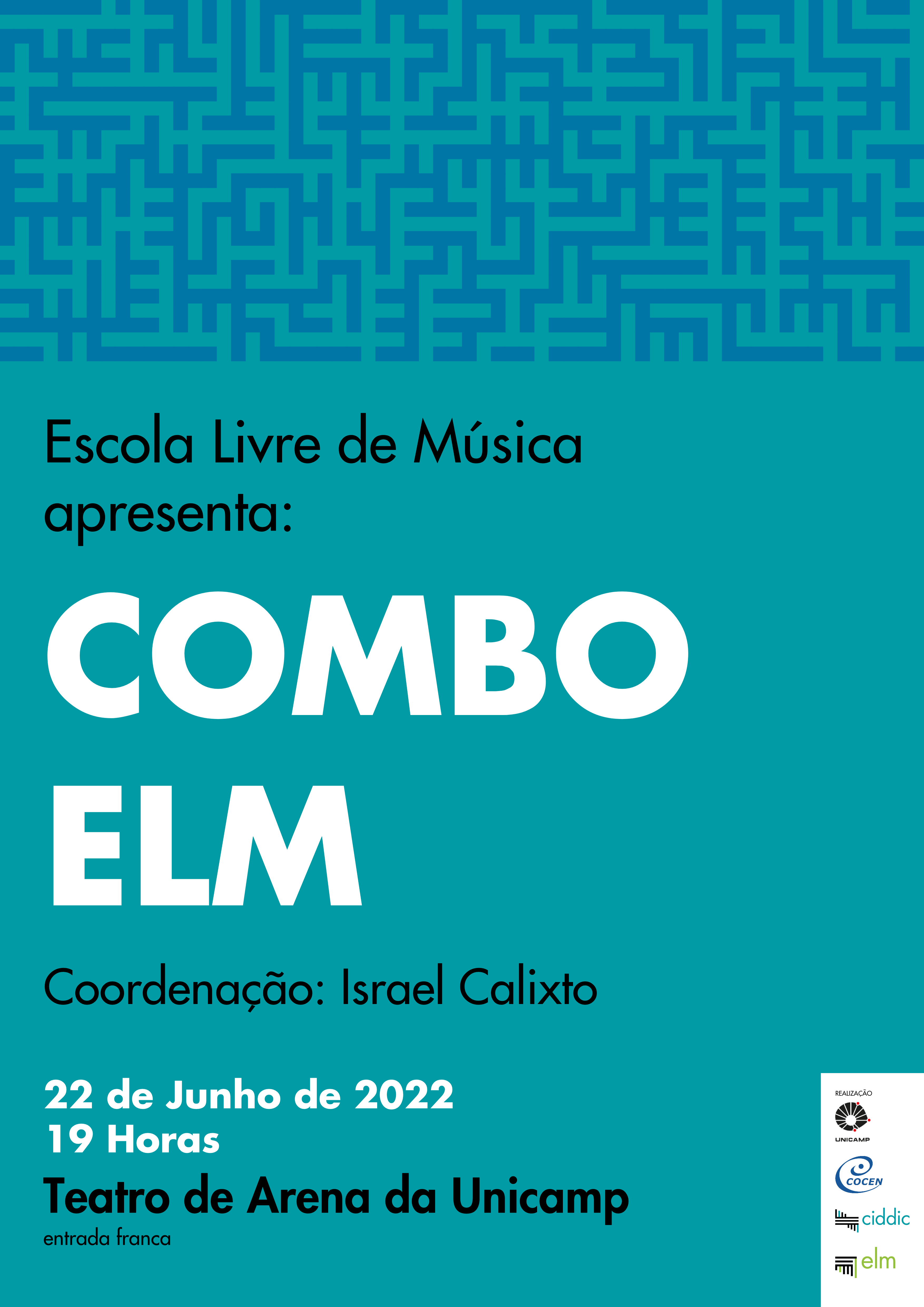 Concerto do Combo da ELM no Teatro de Arena da Unicamp