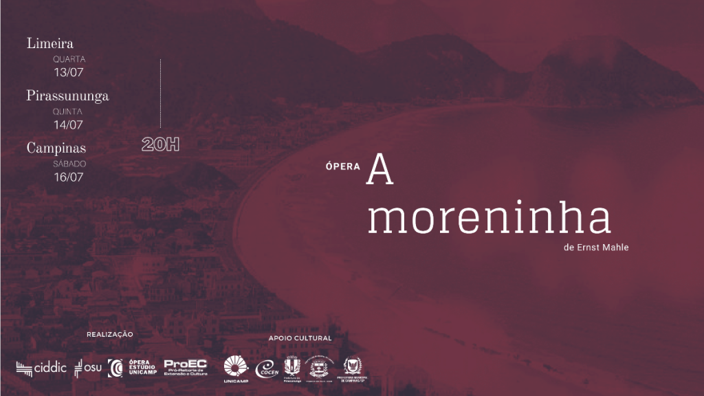 Cartaz A Moreninha OSU 40 anos