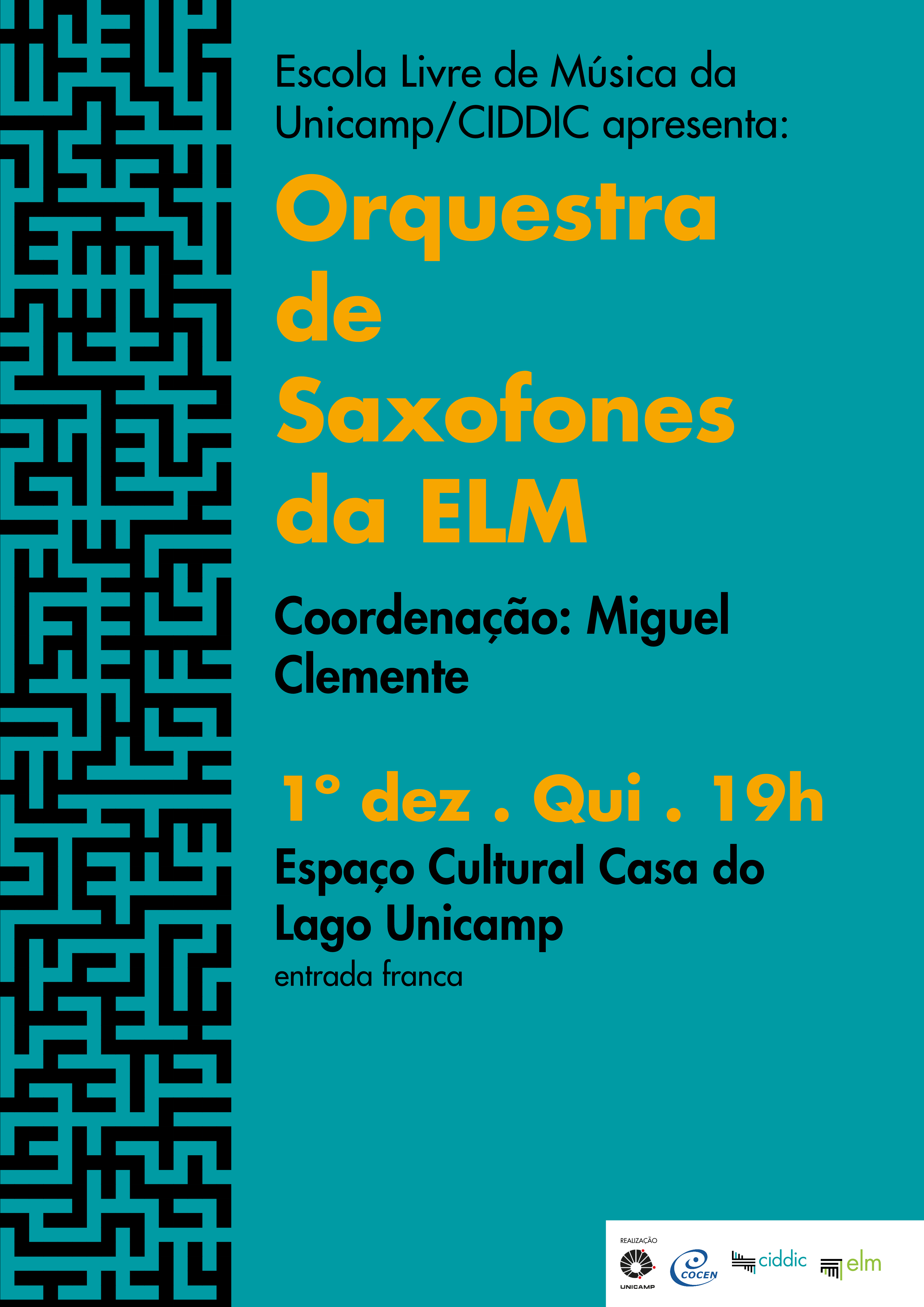 Concerto da Orquestra de Saxofones da ELM