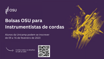 Orquestra Sinfônica da Unicamp lança edital com bolsas para Instrumentistas de cordas