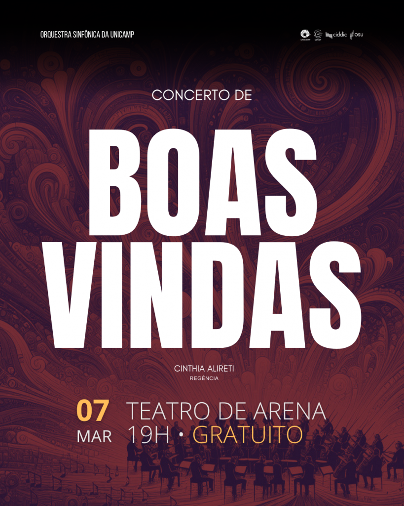 Concerto de Boas-Vindas da Orquestra Sinfônica da Unicamp 2024