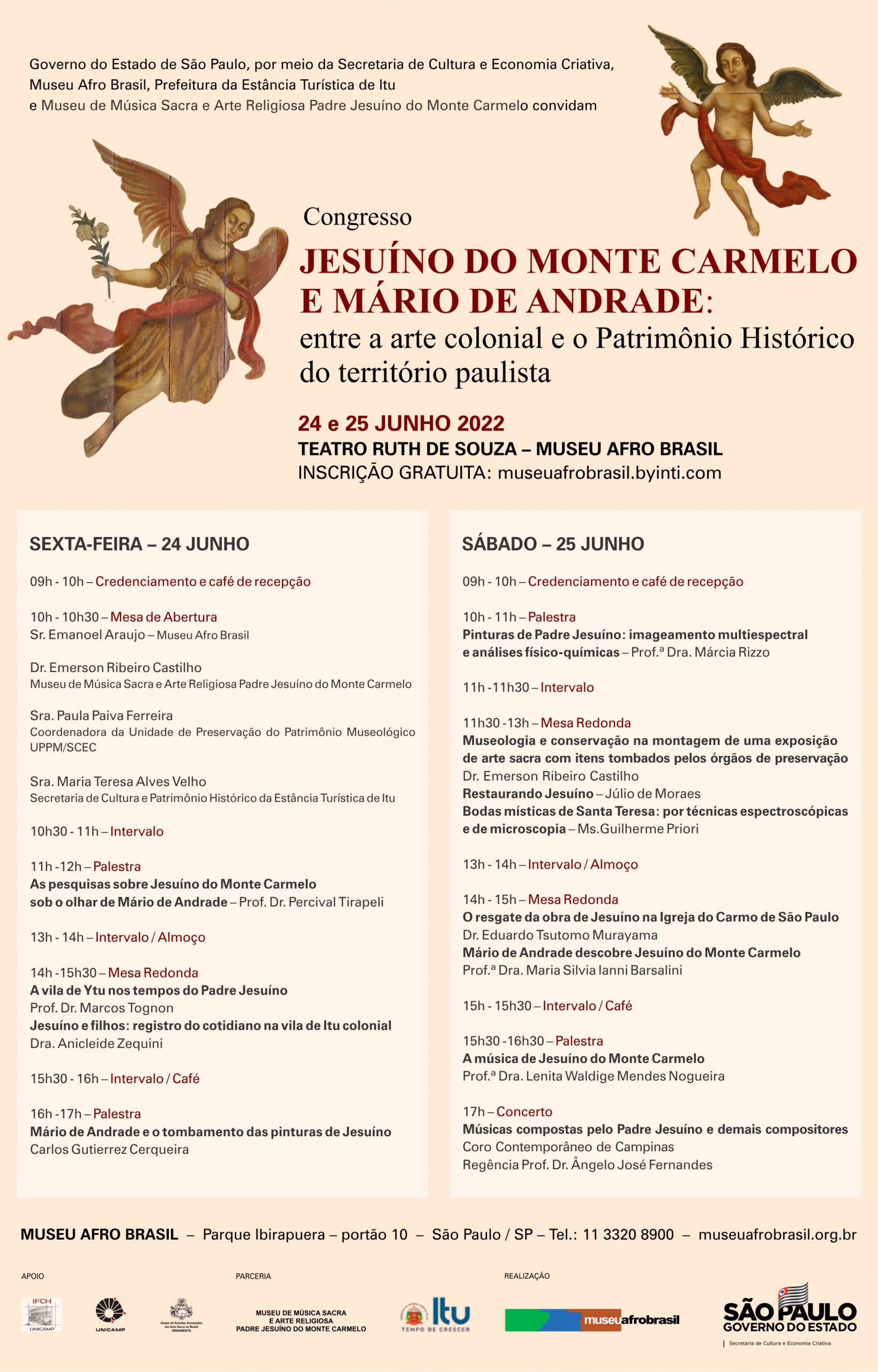 Congresso Jesuíno do Monte Carmelo e Mário de Andrade