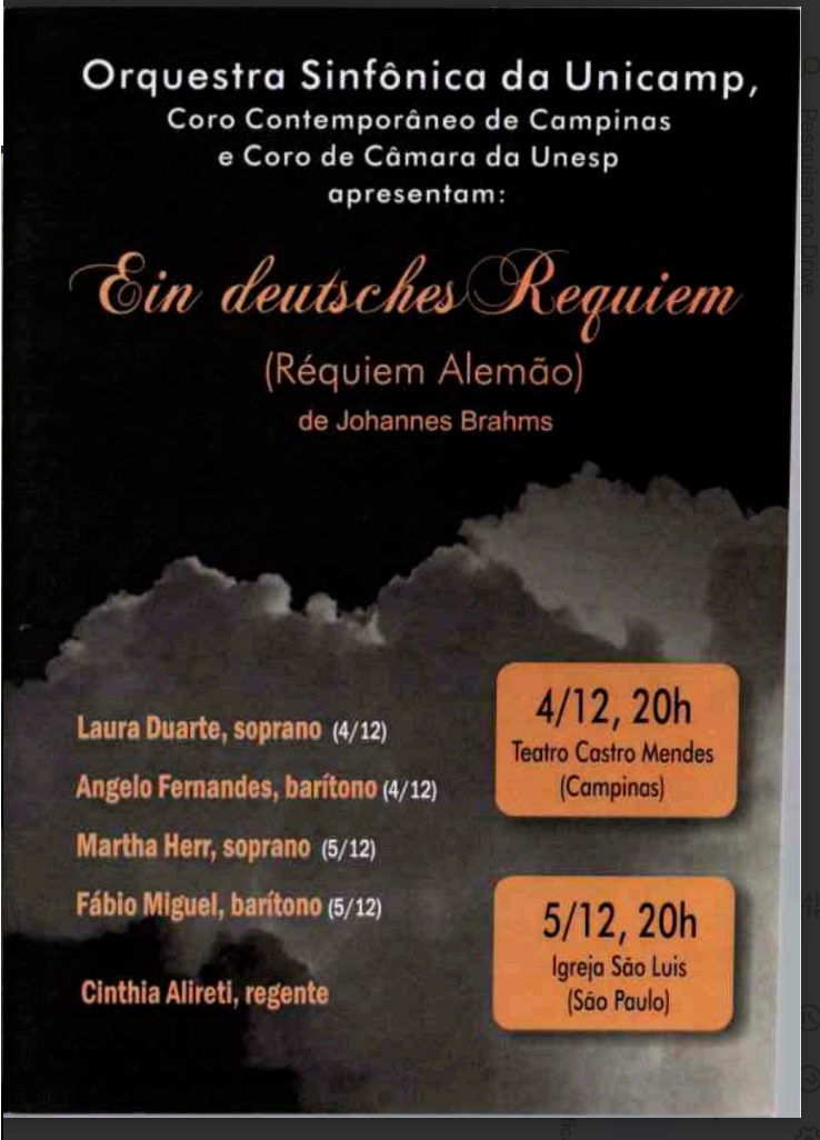 Ein deutsches Requiem – J. Brahms