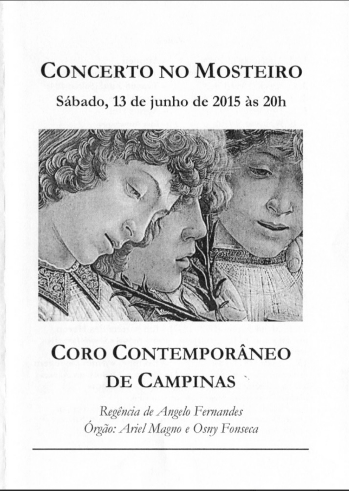Concerto no Mosteiro – Coro Contemporâneo de Campinas
