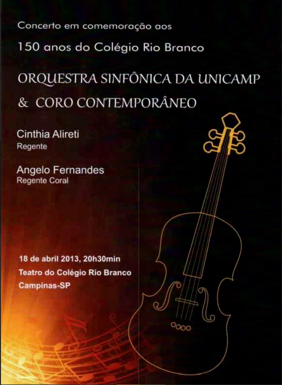 Concerto em Comemoração aos 150 anos do Colégio Rio Branco