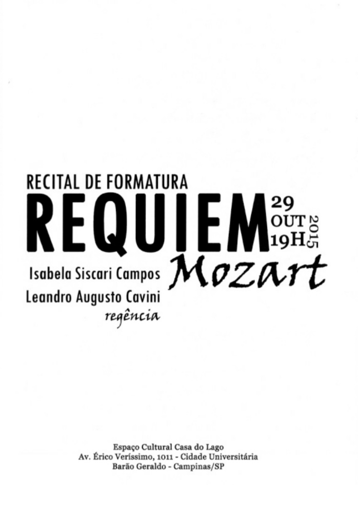 Requiem, K. 626 – W. A. Mozart