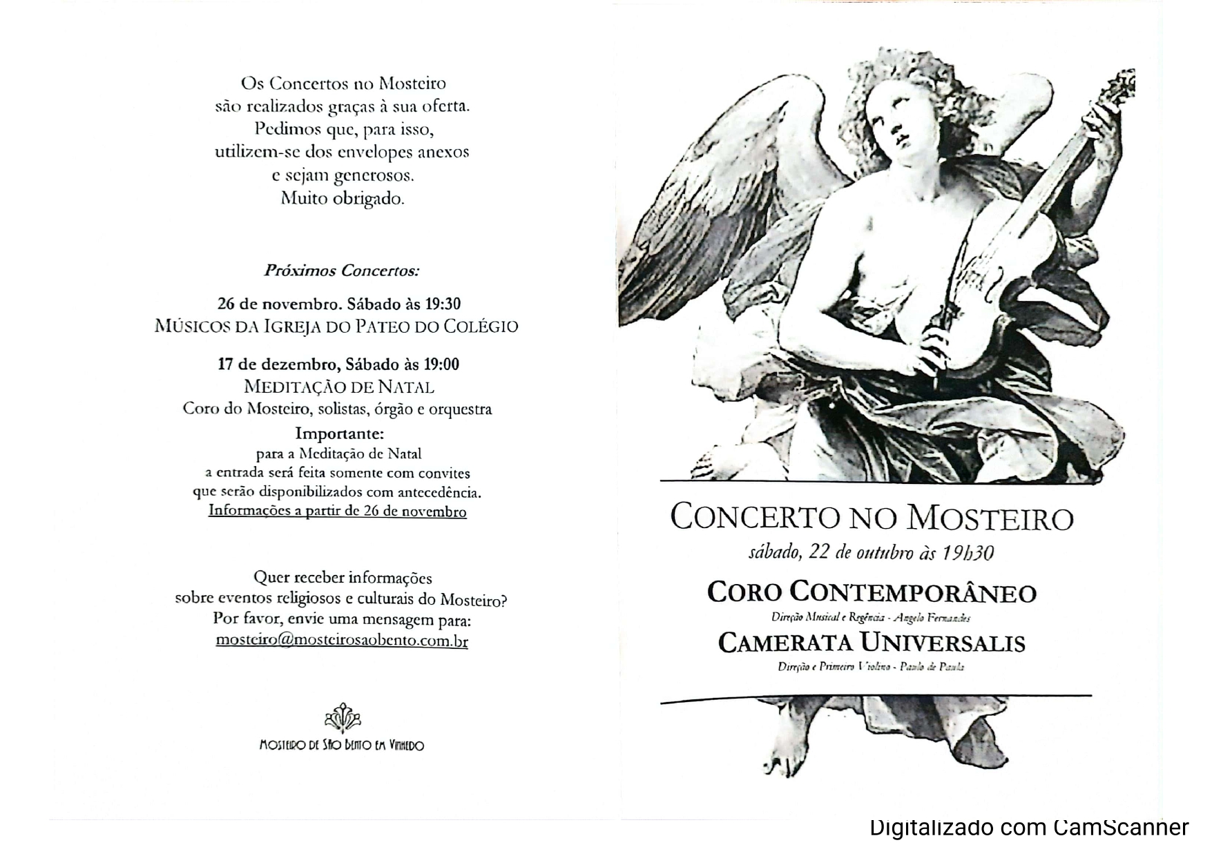 Concerto no Mosteiro