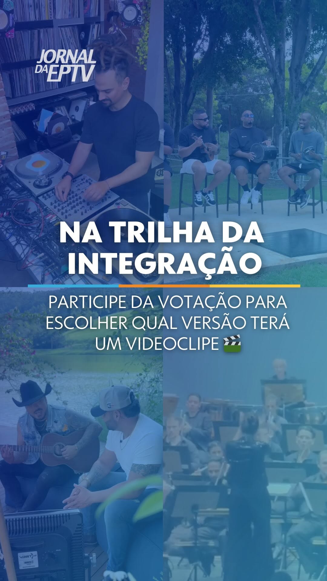 OSU grava trilha sonora da Corrida Integração e público escolhe qual versão vira videoclipe