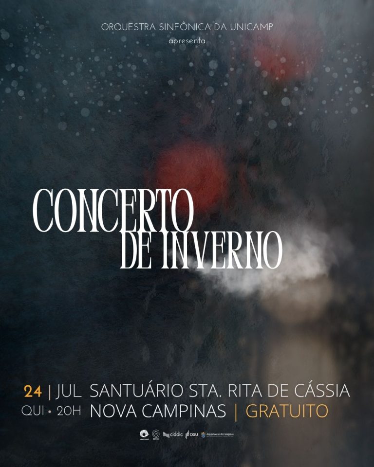 Cartaz concerto OSU - impressões do tempo, na Igreja Santa Rita