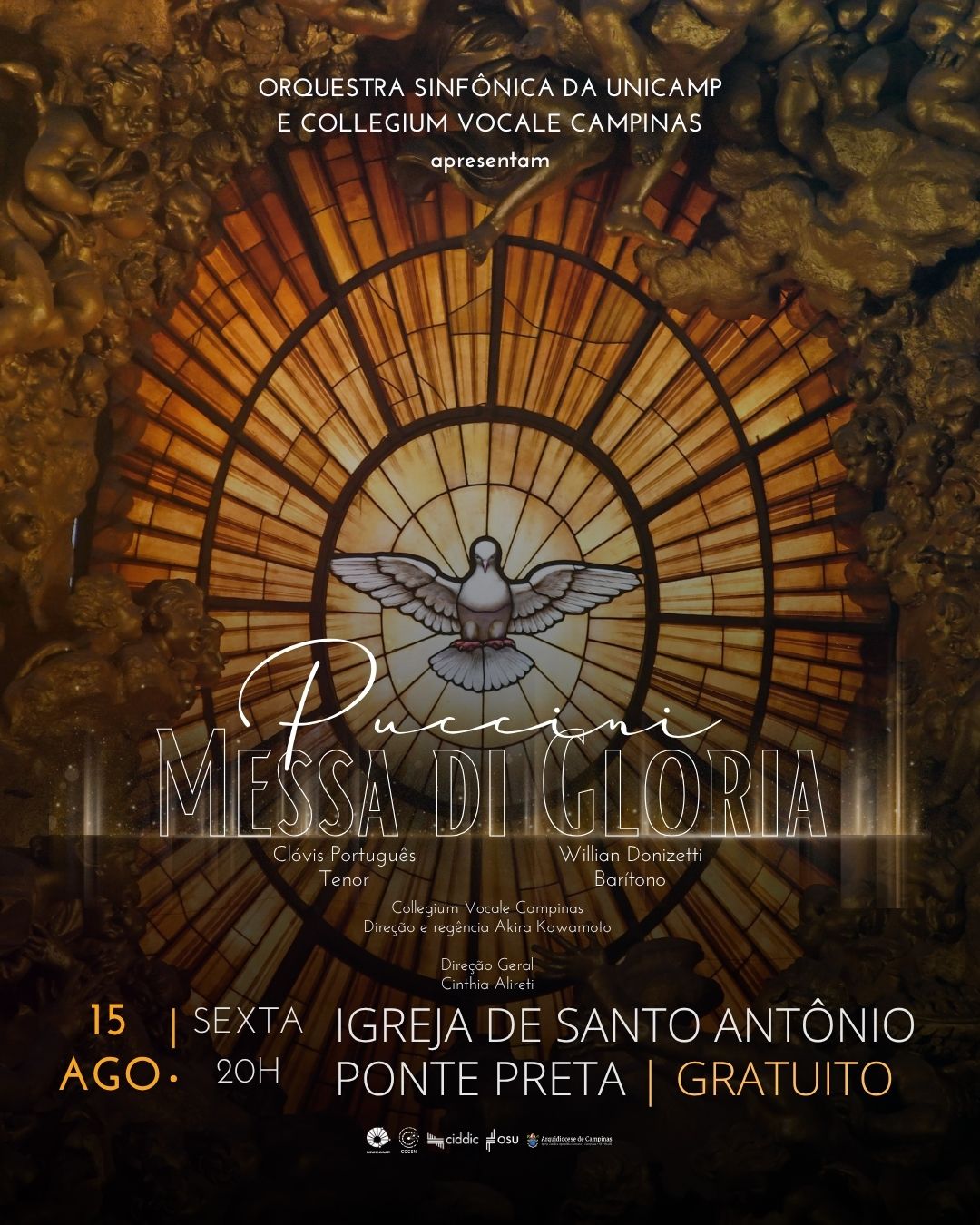 Collegium Vocale Campinas celebra 20 anos com concerto especial em parceria com a OSU