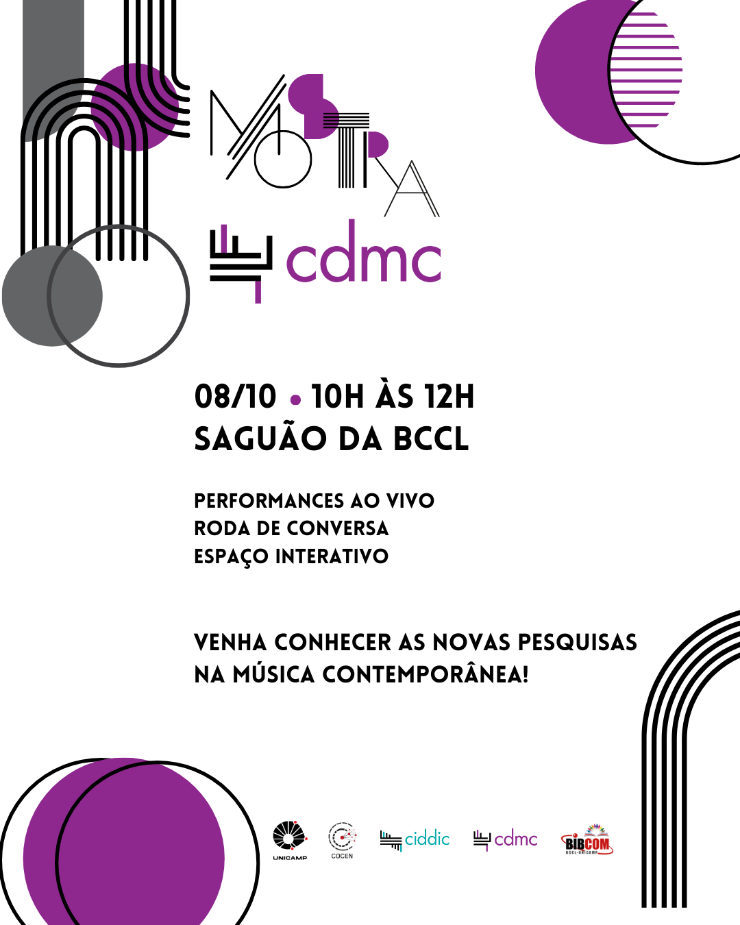 Mostra CDMC celebra a música contemporânea com concertos e bate-papo